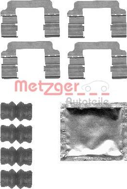 Metzger 109-1830 - Kit accessori, Pastiglia freno autozon.pro