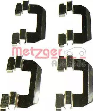 Metzger 109-1825 - Kit accessori, Pastiglia freno autozon.pro