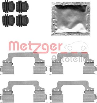 Metzger 109-1821 - Kit accessori, Pastiglia freno autozon.pro