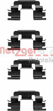 Metzger 109-1249 - Kit accessori, Pastiglia freno autozon.pro