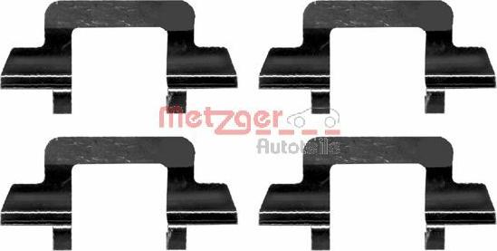 Metzger 109-1243 - Kit accessori, Pastiglia freno autozon.pro