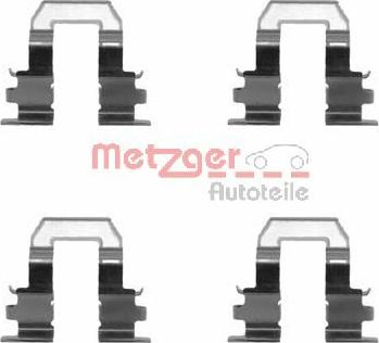 Metzger 109-1255 - Kit accessori, Pastiglia freno autozon.pro