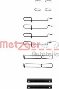 Metzger 109-1265 - Kit accessori, Pastiglia freno autozon.pro