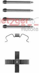 Metzger 109-1266 - Kit accessori, Pastiglia freno autozon.pro