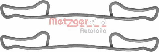 Metzger 109-1200 - Kit accessori, Pastiglia freno autozon.pro