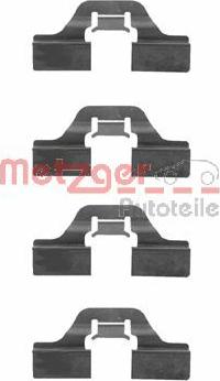 Metzger 109-1211 - Kit accessori, Pastiglia freno autozon.pro