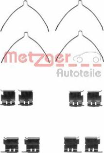 Metzger 109-1289 - Kit accessori, Pastiglia freno autozon.pro