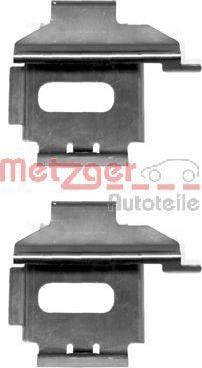 Metzger 109-1283 - Kit accessori, Pastiglia freno autozon.pro