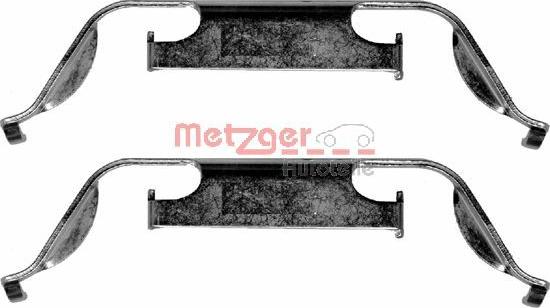 Metzger 109-1222 - Kit accessori, Pastiglia freno autozon.pro