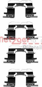 Metzger 109-1227 - Kit accessori, Pastiglia freno autozon.pro