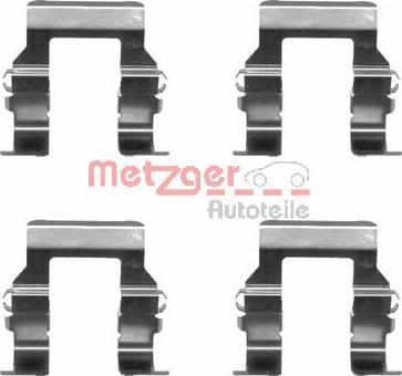 Metzger 109-1279 - Kit accessori, Pastiglia freno autozon.pro