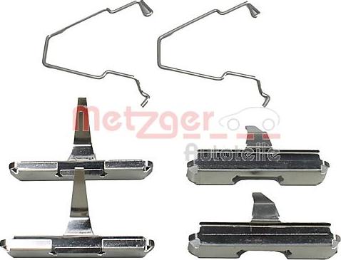 Metzger 109-1270 - Kit accessori, Pastiglia freno autozon.pro