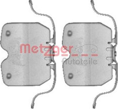 Metzger 109-1759 - Kit accessori, Pastiglia freno autozon.pro