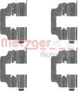 Metzger 109-1750 - Kit accessori, Pastiglia freno autozon.pro