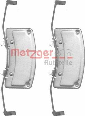 Metzger 109-1706 - Kit accessori, Pastiglia freno autozon.pro