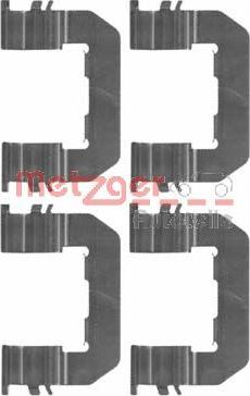 Metzger 109-1719 - Kit accessori, Pastiglia freno autozon.pro