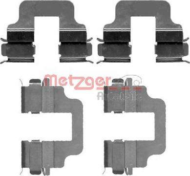 Metzger 109-1712 - Kit accessori, Pastiglia freno autozon.pro