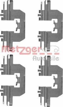 Metzger 109-1724 - Kit accessori, Pastiglia freno autozon.pro