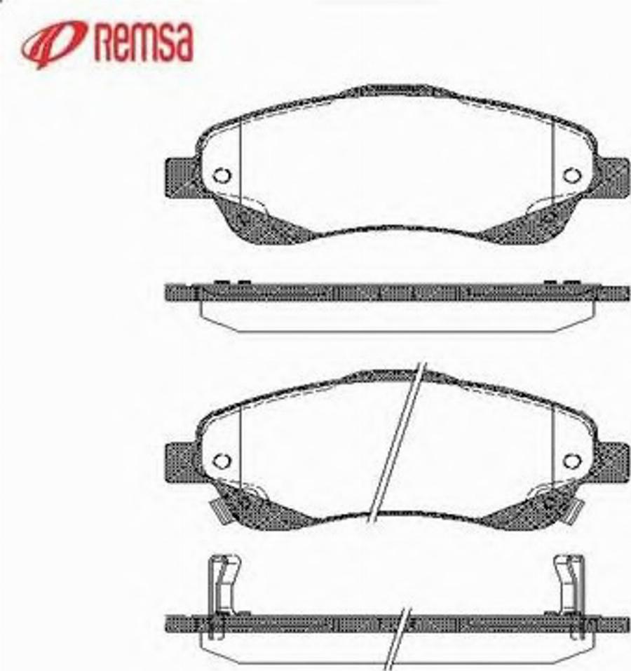 Metzger 104602 - Kit pastiglie freno, Freno a disco autozon.pro