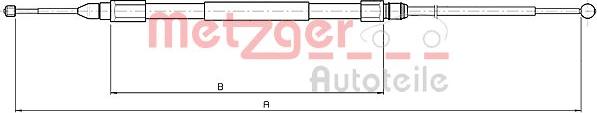 Metzger 10.4159 - Cavo comando, Freno stazionamento autozon.pro