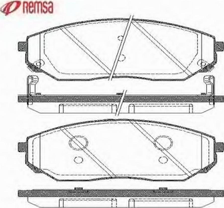 Metzger 104102 - Kit pastiglie freno, Freno a disco autozon.pro