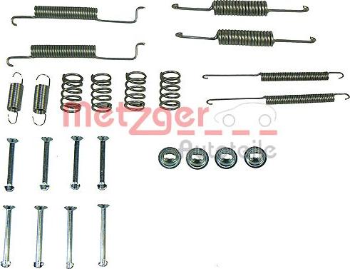 Metzger 105-0569 - Kit accessori, Ganasce freno autozon.pro