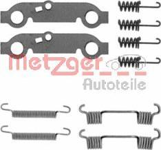 Metzger 105-0537 - Kit accessori, Ganasce freno stazionamento autozon.pro