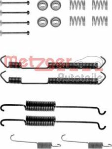 Metzger 105-0691 - Kit accessori, Ganasce freno autozon.pro