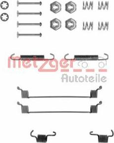 Metzger 105-0651 - Kit accessori, Ganasce freno autozon.pro