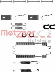 Metzger 105-0653 - Kit accessori, Ganasce freno autozon.pro