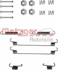 Metzger 105-0657 - Kit accessori, Ganasce freno autozon.pro