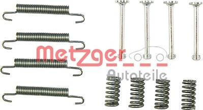 Metzger 105-0667 - Kit accessori, Ganasce freno stazionamento autozon.pro