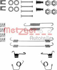 Metzger 105-0617 - Kit accessori, Ganasce freno autozon.pro