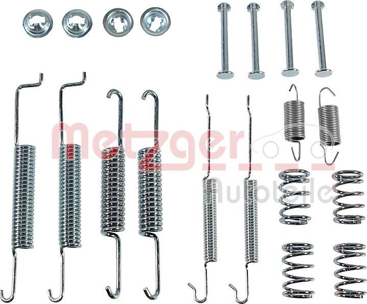 Metzger 105-0680 - Kit accessori, Ganasce freno autozon.pro