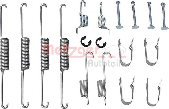 Metzger 105-0636 - Kit accessori, Ganasce freno autozon.pro