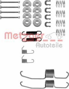 Metzger 105-0637 - Kit accessori, Ganasce freno autozon.pro