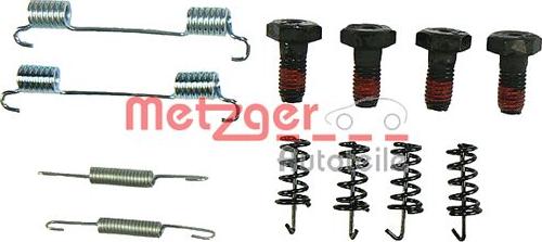 Metzger 105-0622 - Kit accessori, Ganasce freno stazionamento autozon.pro