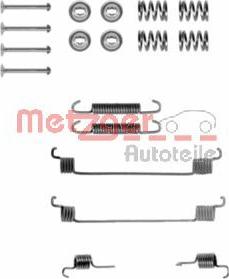 Metzger 105-0672 - Kit accessori, Ganasce freno autozon.pro