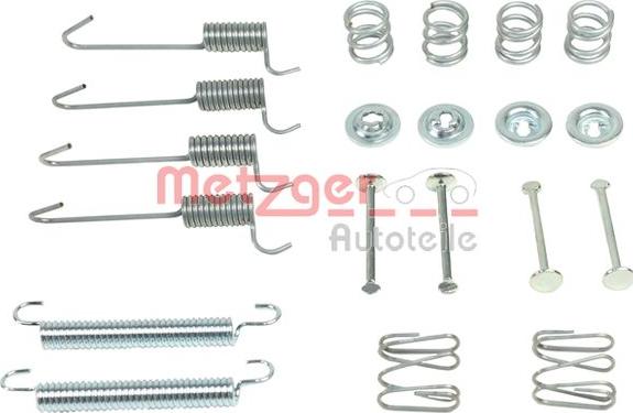 Metzger 105-0046 - Kit accessori, Ganasce freno stazionamento autozon.pro