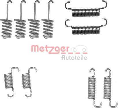 Metzger 105-0004 - Kit accessori, Ganasce freno stazionamento autozon.pro