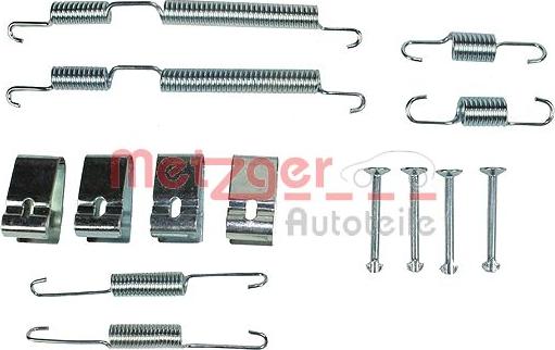 Metzger 105-0017 - Kit accessori, Ganasce freno autozon.pro