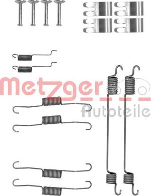 Metzger 105-0030 - Kit accessori, Ganasce freno autozon.pro