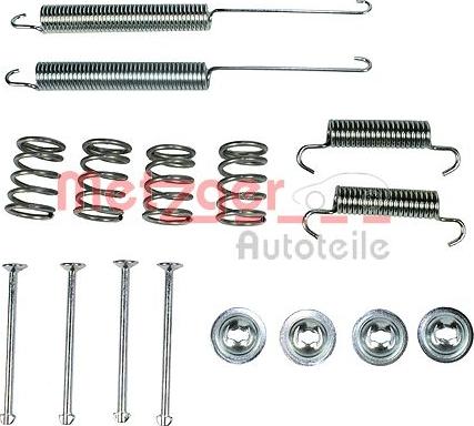 Metzger 105-0026 - Kit accessori, Ganasce freno autozon.pro