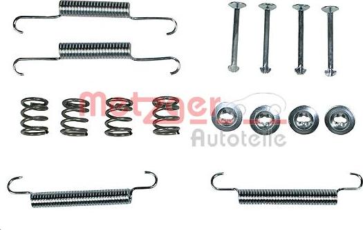 Metzger 105-0020 - Kit accessori, Ganasce freno stazionamento autozon.pro