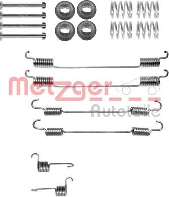 Metzger 105-0021 - Kit accessori, Ganasce freno autozon.pro