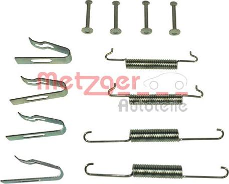 Metzger 105-0027 - Kit accessori, Ganasce freno stazionamento autozon.pro