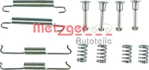 Metzger 105-0841 - Kit accessori, Ganasce freno stazionamento autozon.pro