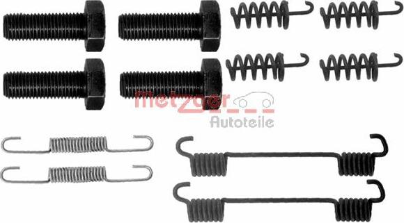 Metzger 105-0865 - Kit accessori, Ganasce freno stazionamento autozon.pro