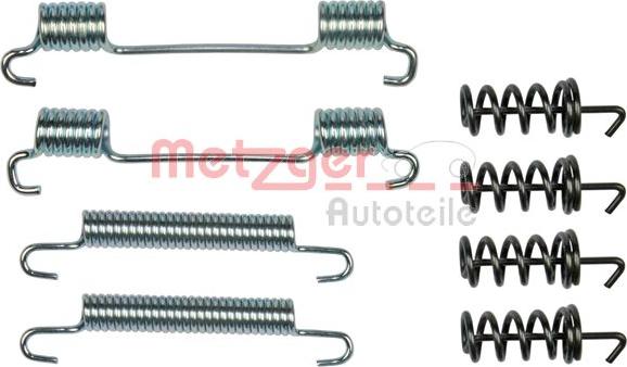 Metzger 105-0868 - Kit accessori, Ganasce freno stazionamento autozon.pro