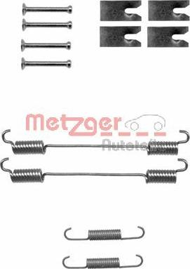 Metzger 105-0862 - Kit accessori, Ganasce freno autozon.pro